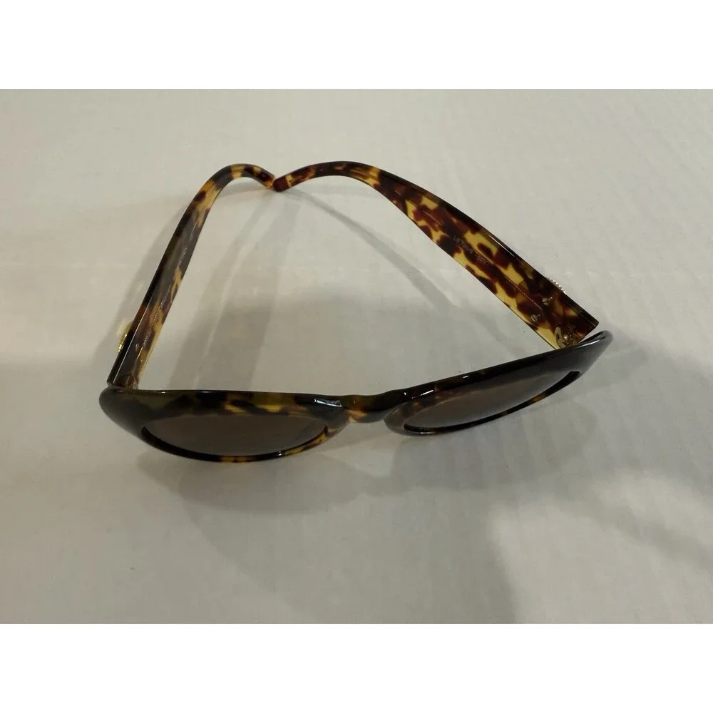 Laura‎ Biagiotti LB 720/S 02Y Tortoise Gold Sunglasses 51-22 145 W/Ray-Ban Case